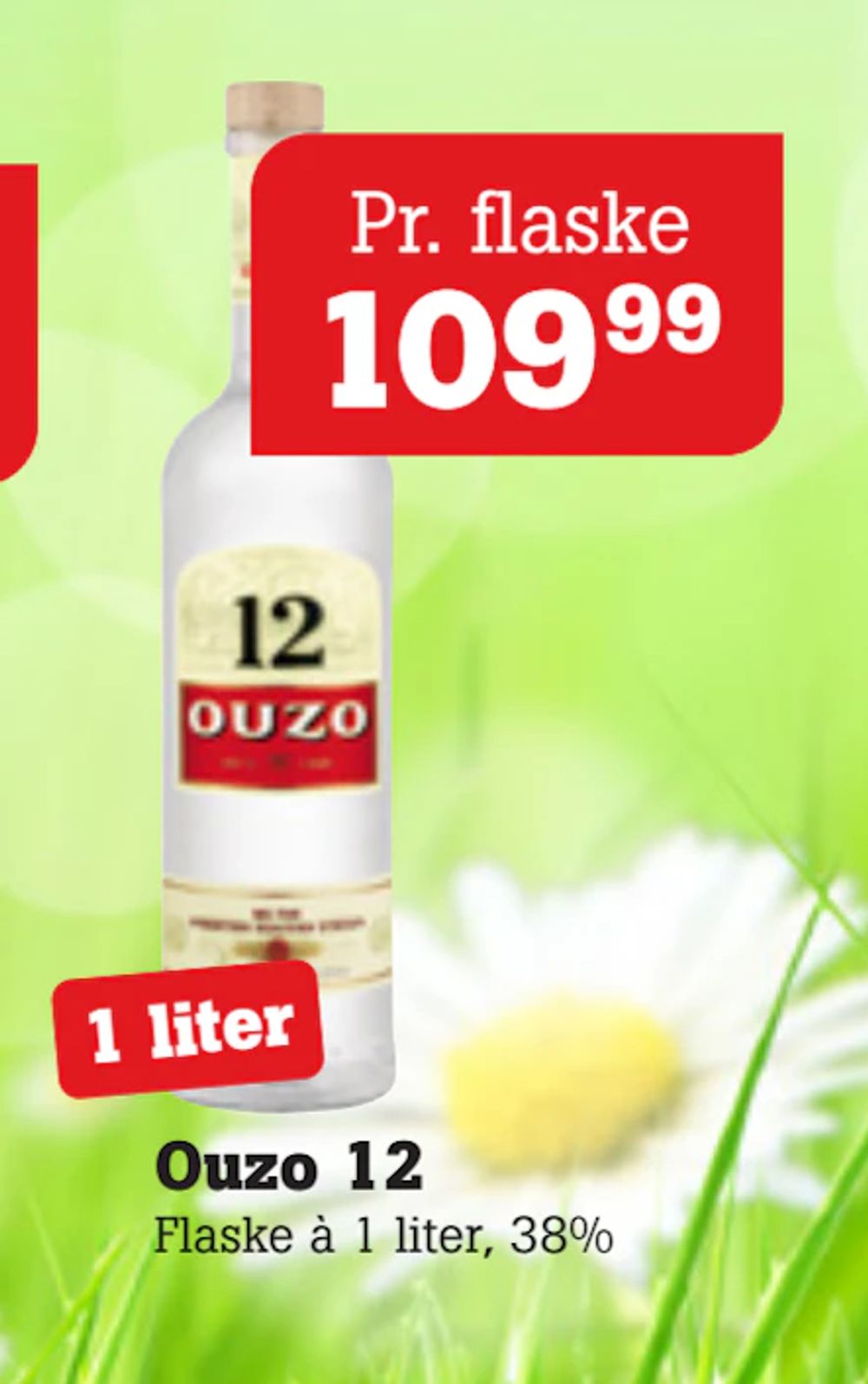 Tilbud på Ouzo 12 fra Poetzsch Padborg til 109,99 kr.