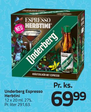 Underberg Espresso Herbtini