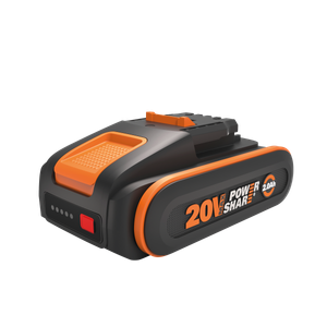 20V, 2,0AH BATTERI M/5-PUNKTS INDIKATOR (Worx)