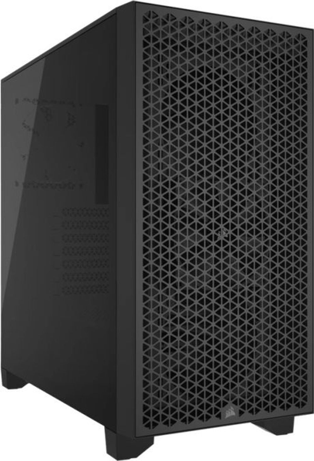 Tilbud på CORSAIR 3000D AIRFLOW - Mid tower - udvidet ATX - sidepanel med vindue (hærdet glas) - ingen strømforsyning (ATX) - sort - USB/Lyd fra ComputerSalg til 671 kr.