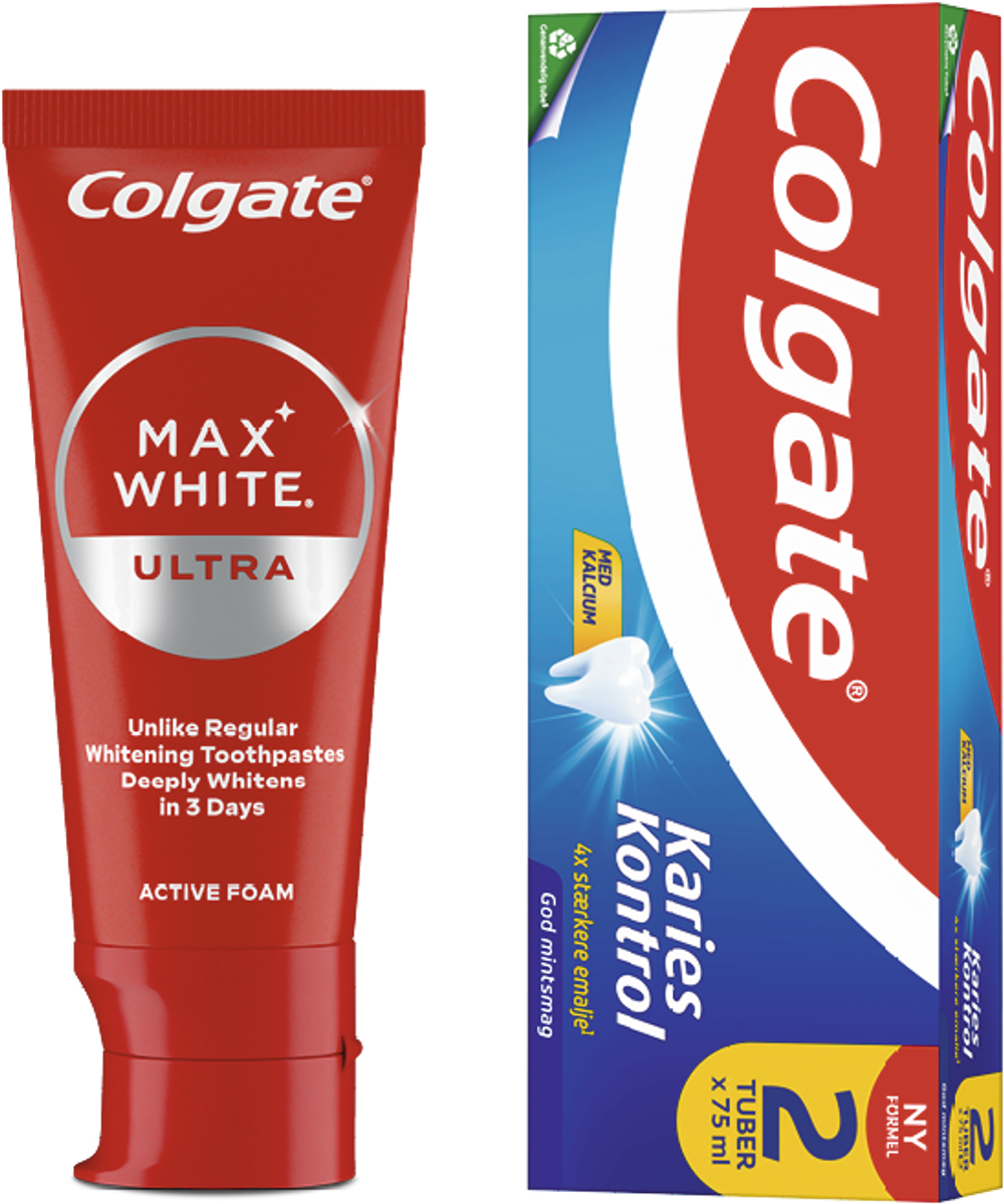 Tilbud på UDVALGT COLGATE (Colgate) fra Matas til 31,95 kr.