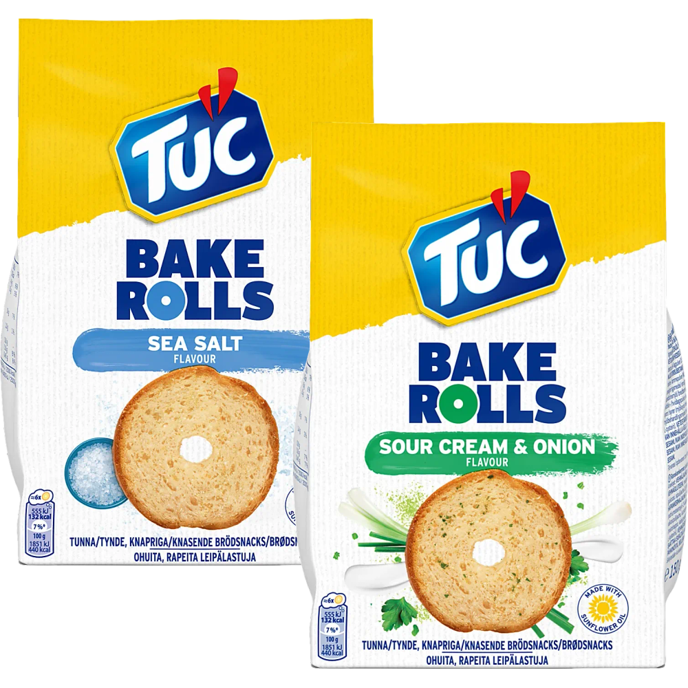 Erbjudanden på Bake Rolls (Tuc) från Coop X:-TRA för 20 kr