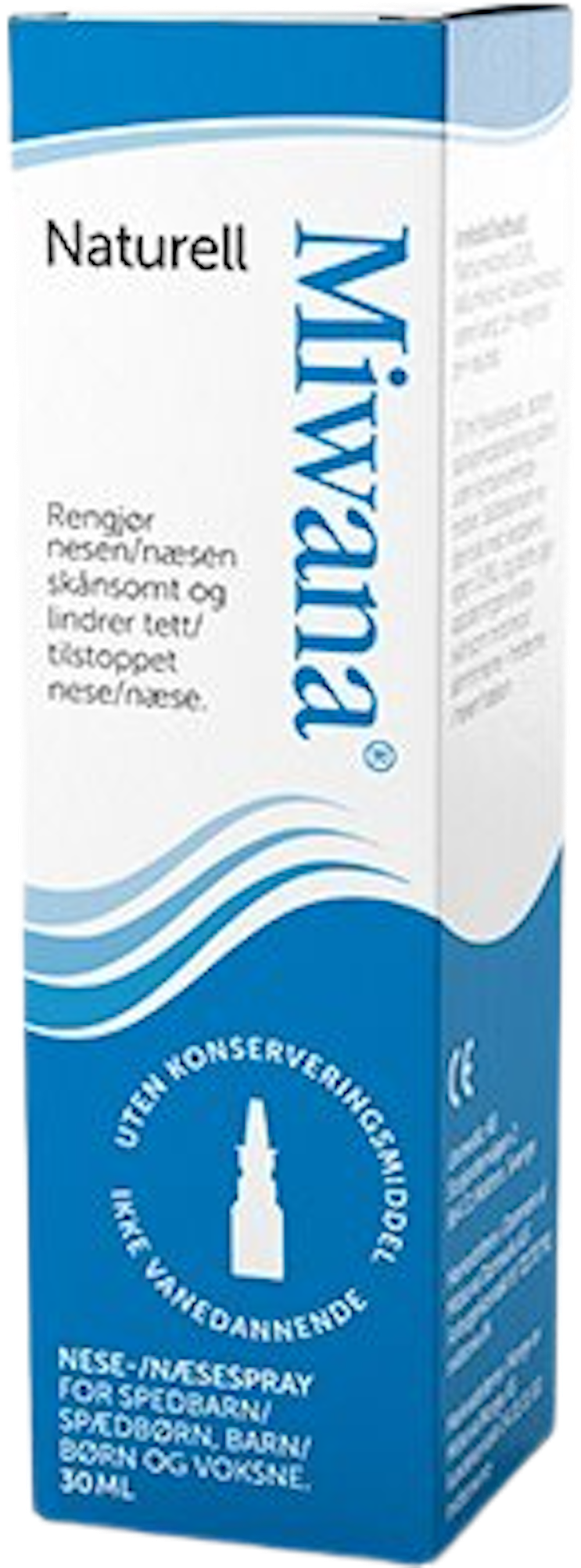 Tilbud på Næsespray Naturel 30 ml (Miwana) fra Helsam til 37 kr.