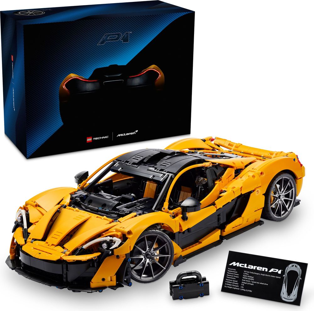 Tilbud på LEGO Technic 42172 McLaren P1™ fra ComputerSalg til 2.718 kr.