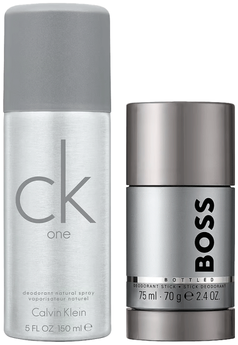 Tilbud på BOSS BOTTLED ELLER CALVIN KLEIN ONE DEODORANTER (Hugo Boss) fra Matas til 99,95 kr.