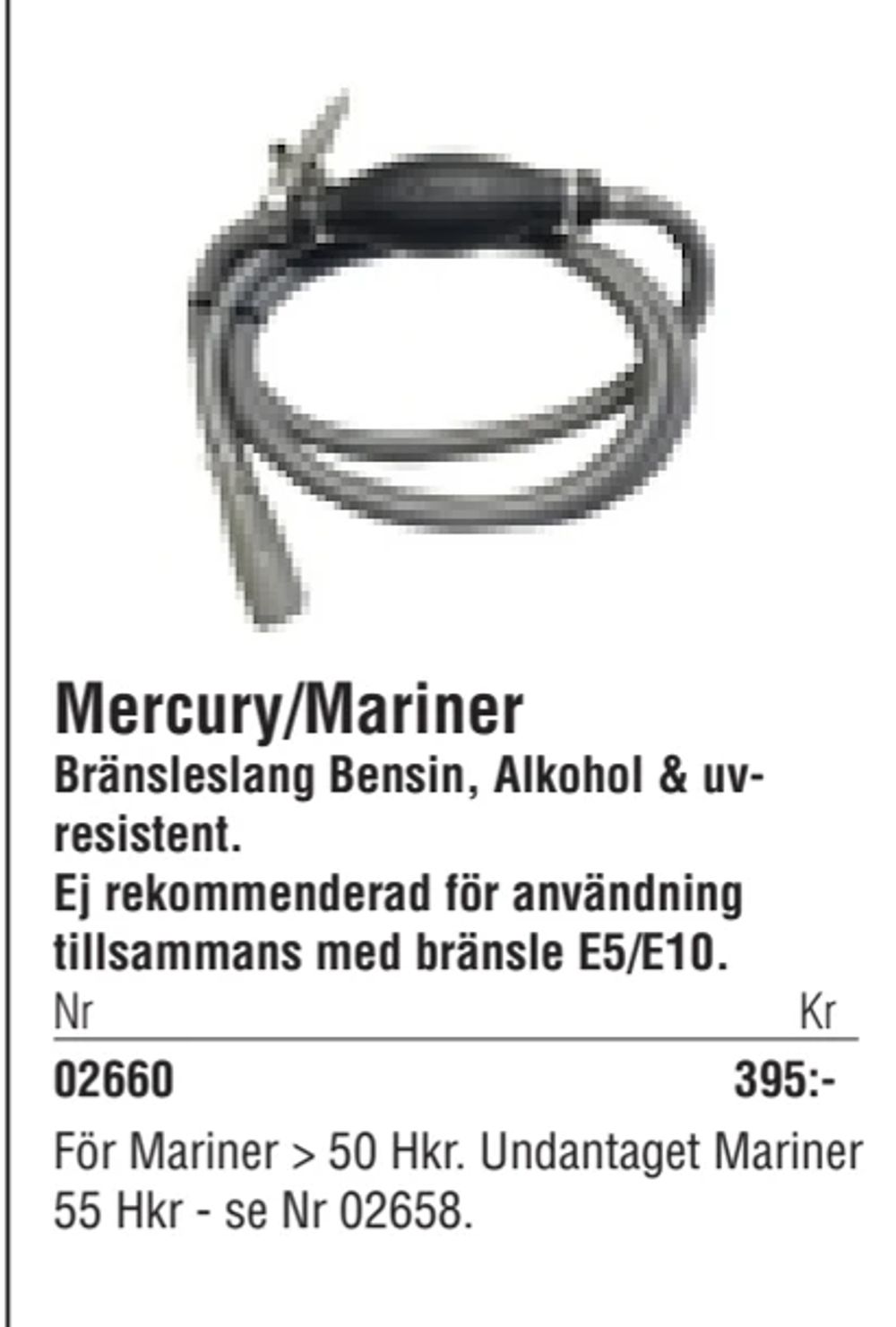 Erbjudanden på Mercury/Mariner från Erlandsons Brygga för 395 kr