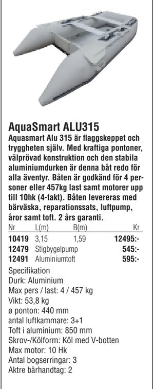 AquaSmart ALU315