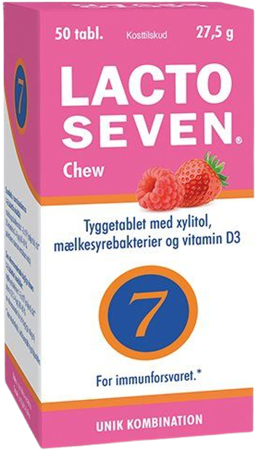 Tilbud på Lacto Seven Chew (LactoSeven) fra Helsam til 126 kr.