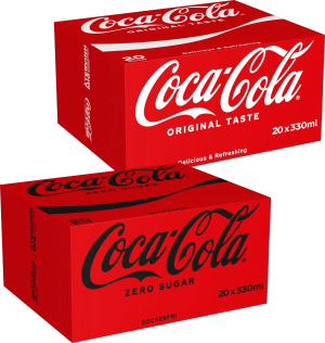 Läsk 20-pack (Coca-Cola)