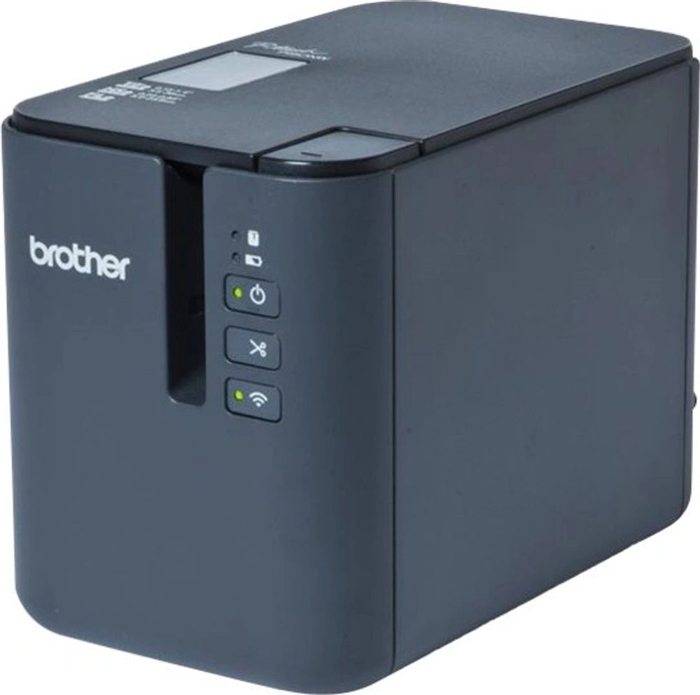 Tilbud på Brother PT-P950NW - Etiketprinter - termo transfer - Rulle (3,6 cm) - 360 x 720 dpi - op til 60 mm/sek. - USB 2.0, LAN, Wi-Fi(n) - cutter fra ComputerSalg til 3.236 kr.