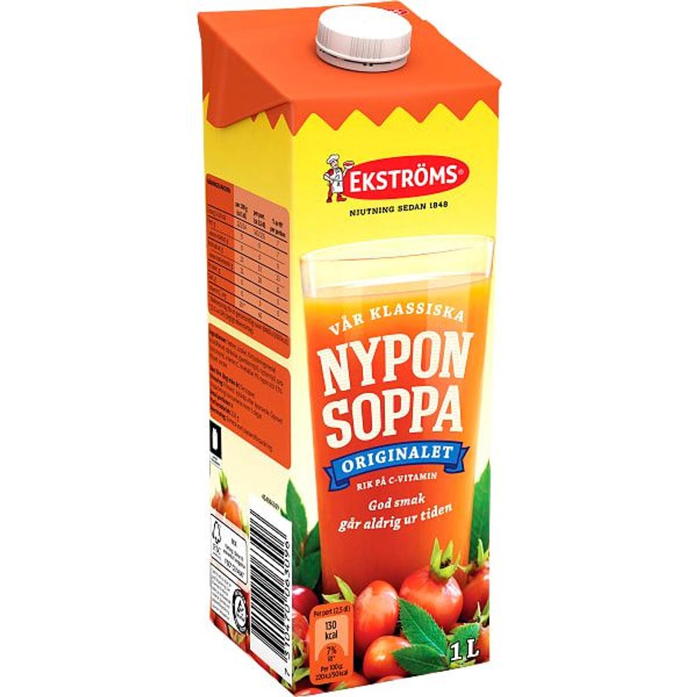 Erbjudanden på Nyponsoppa Original 1l från ICA Supermarket för 12,90 kr