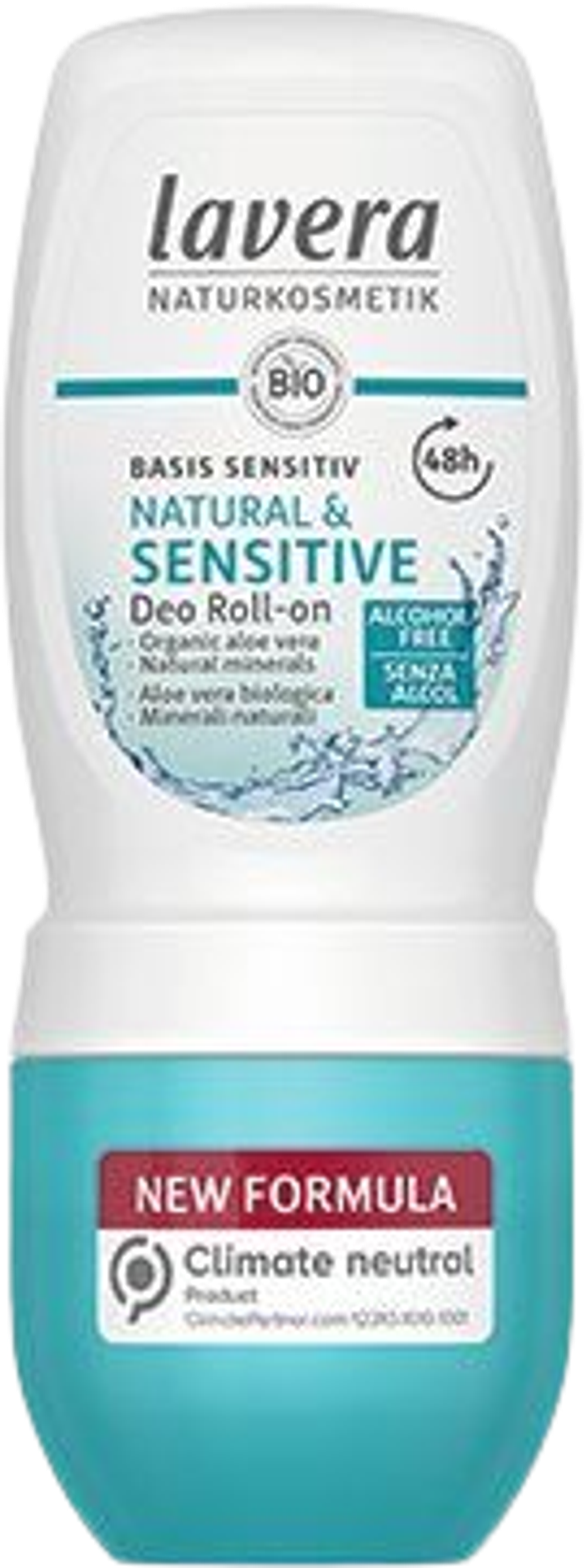 Tilbud på Deo Roll-On SENSITIVE Basis Sensitiv (lavera) fra Helsam til 63,95 kr.