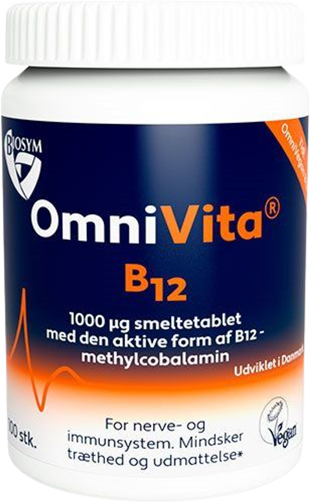 Tilbud på OmniVita B12 (Biosym) fra Helsam til 135 kr.