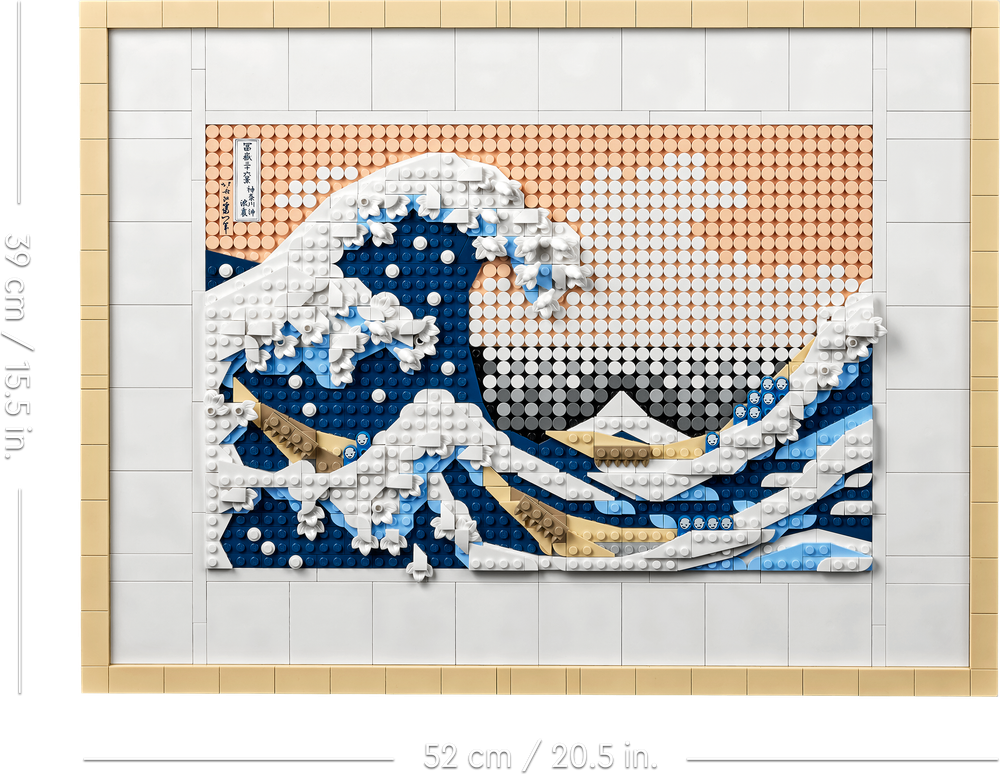 Tilbud på LEGO ART 31208 Hokusai – The Great Wave fra ComputerSalg til 594 kr.