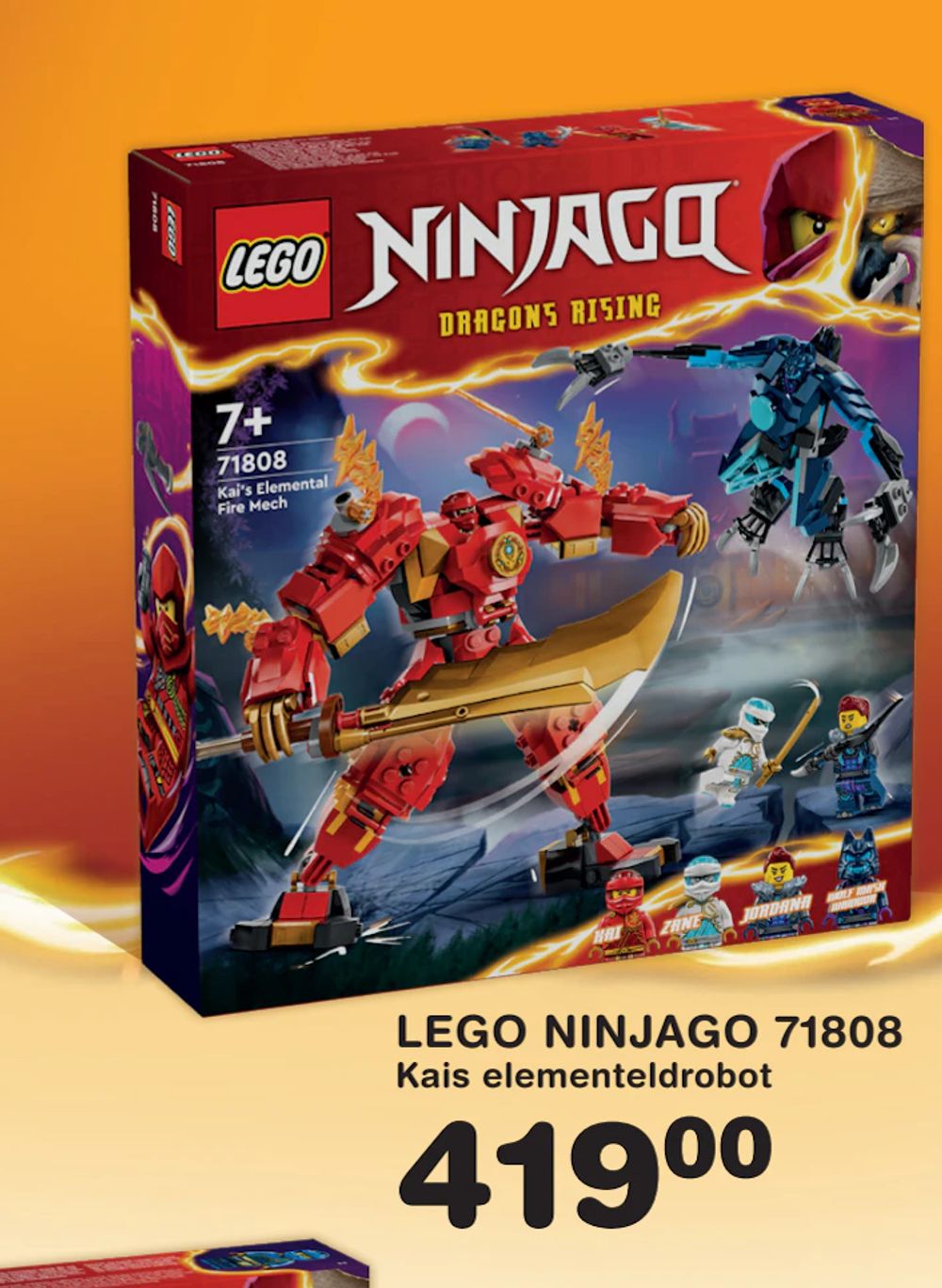 Erbjudanden på LEGO NINJAGO 71808 från Lekextra för 419 kr