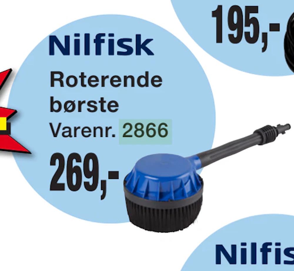 Tilbud på Roterende børste fra Harald Nyborg til 269 kr.