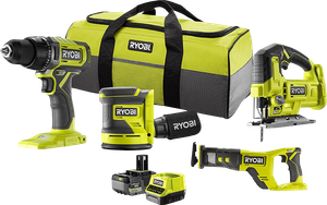 Verktøypakke Ryobi Rck184-150S One+ 18V 1X5,0Ah (RYOBI)