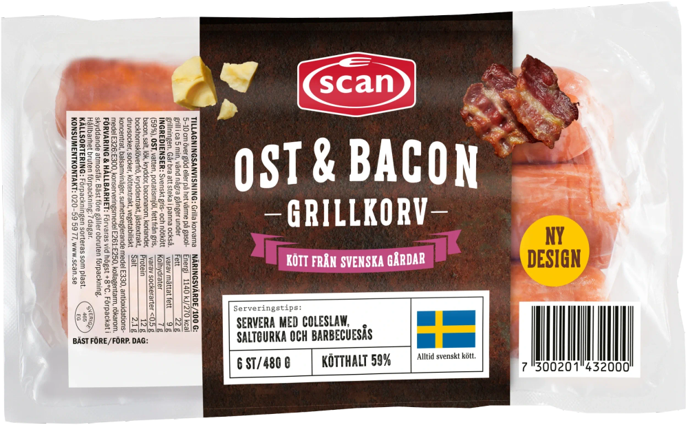 Erbjudanden på Grillkorv (Scan) från ICA Maxi Stormarknad för 37,90 kr