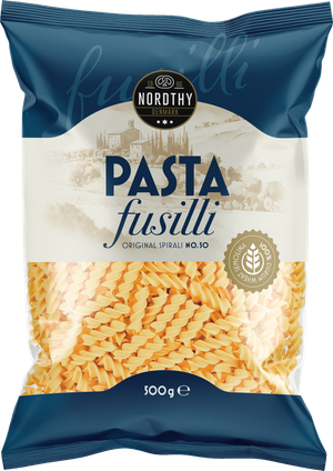 Pasta Fusilli, Penne el. Suppehorn