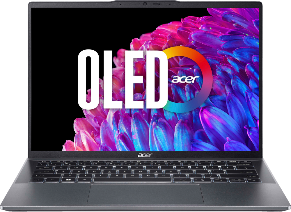 Tilbud på Acer Swift Go R5-8645HS/16/512/OLED 14" bærbar computer fra Elgiganten til 5.499 kr.