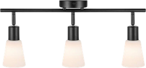 Cole 3-Spot, Sort/Opalhvid (Nordlux)