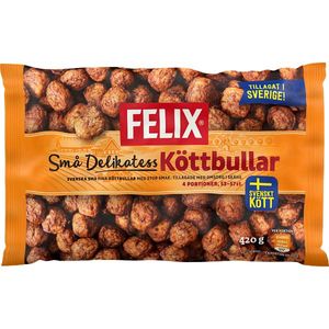 Köttbullar Små Delikatess Fryst