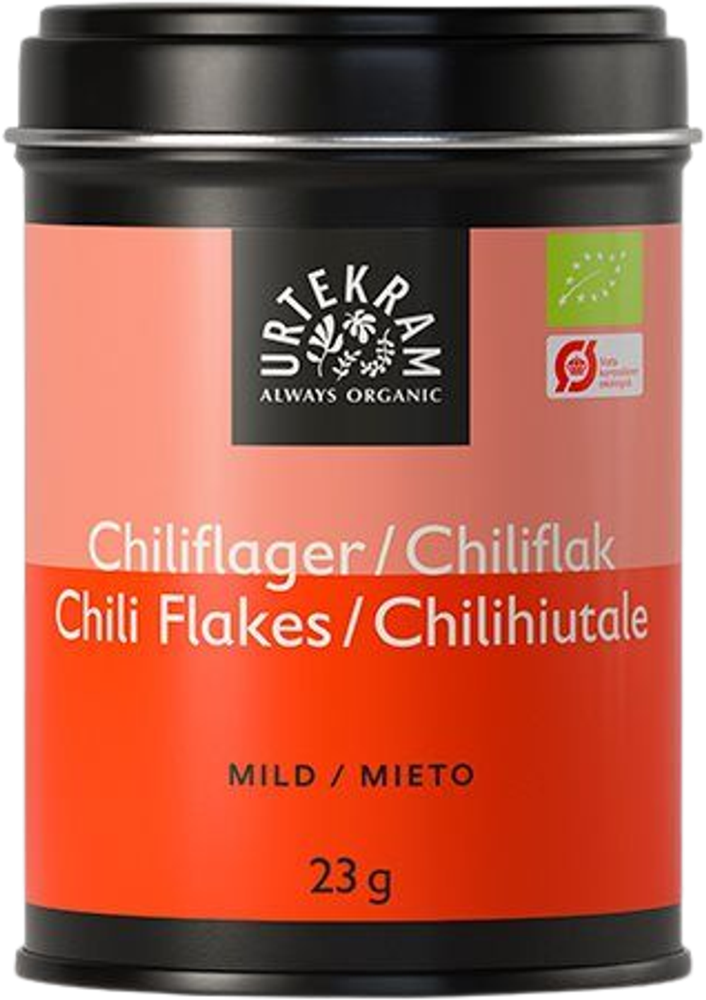 Tilbud på Chilliflager Øko (Urtekram) fra Helsam til 22,95 kr.