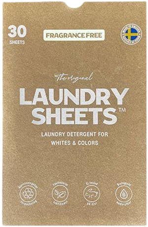 Fragrance Free 30 stk (Laundry Sheets)