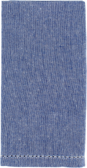 Stofserviet m. Hulsøm i Royal Blue (45x45cm)