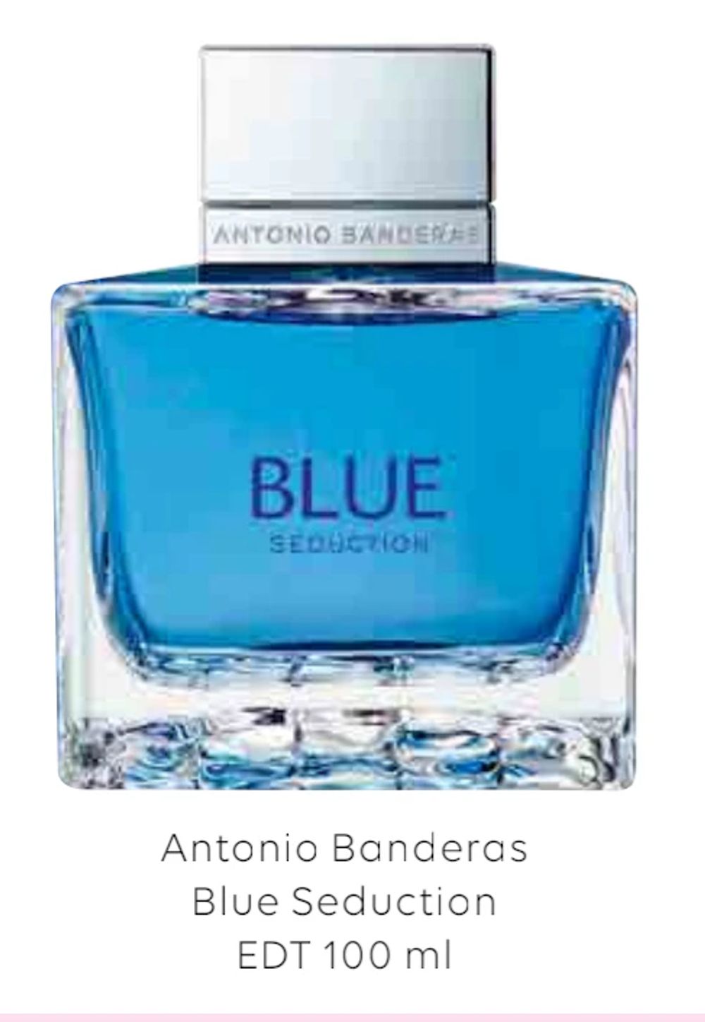 Tilbud på Antonio Banderas Blue Seduction EDT 100 ml fra Scandlines Travel Shop til 159 kr.