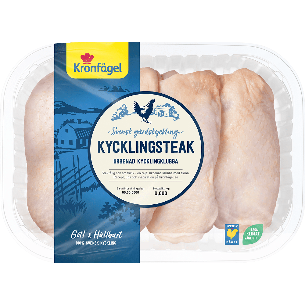 Erbjudanden på Färsk kycklingsteak från ICA Supermarket för 85 kr