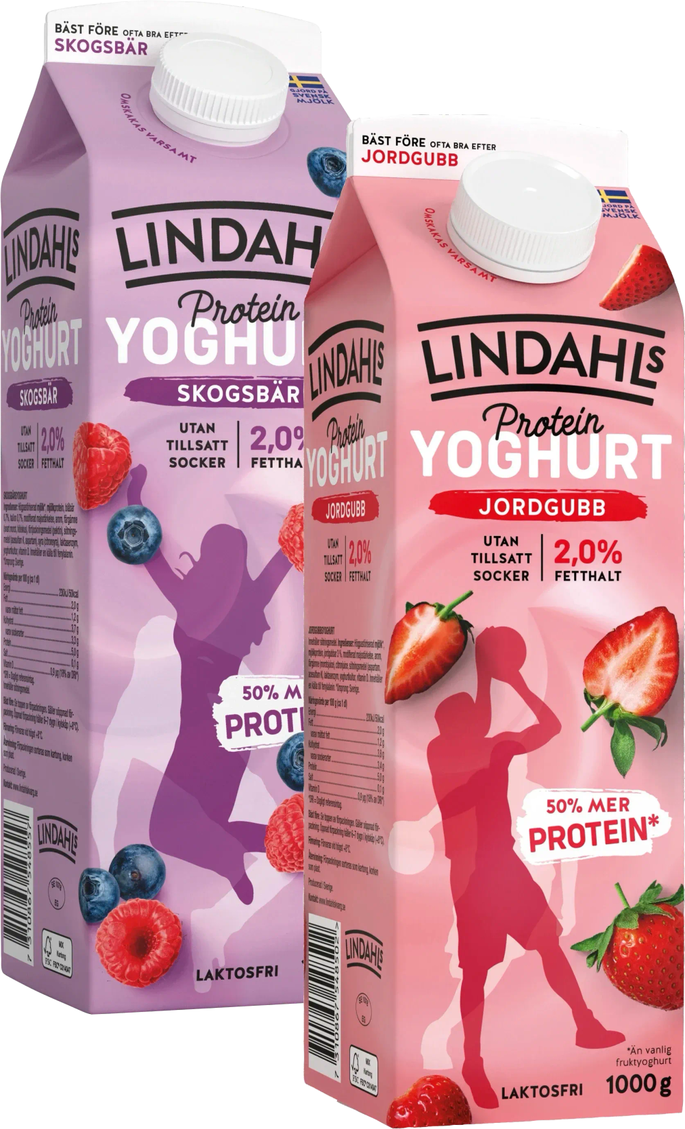 Erbjudanden på Proteinyoghurt (Lindahls) från ICA Kvantum för 42 kr