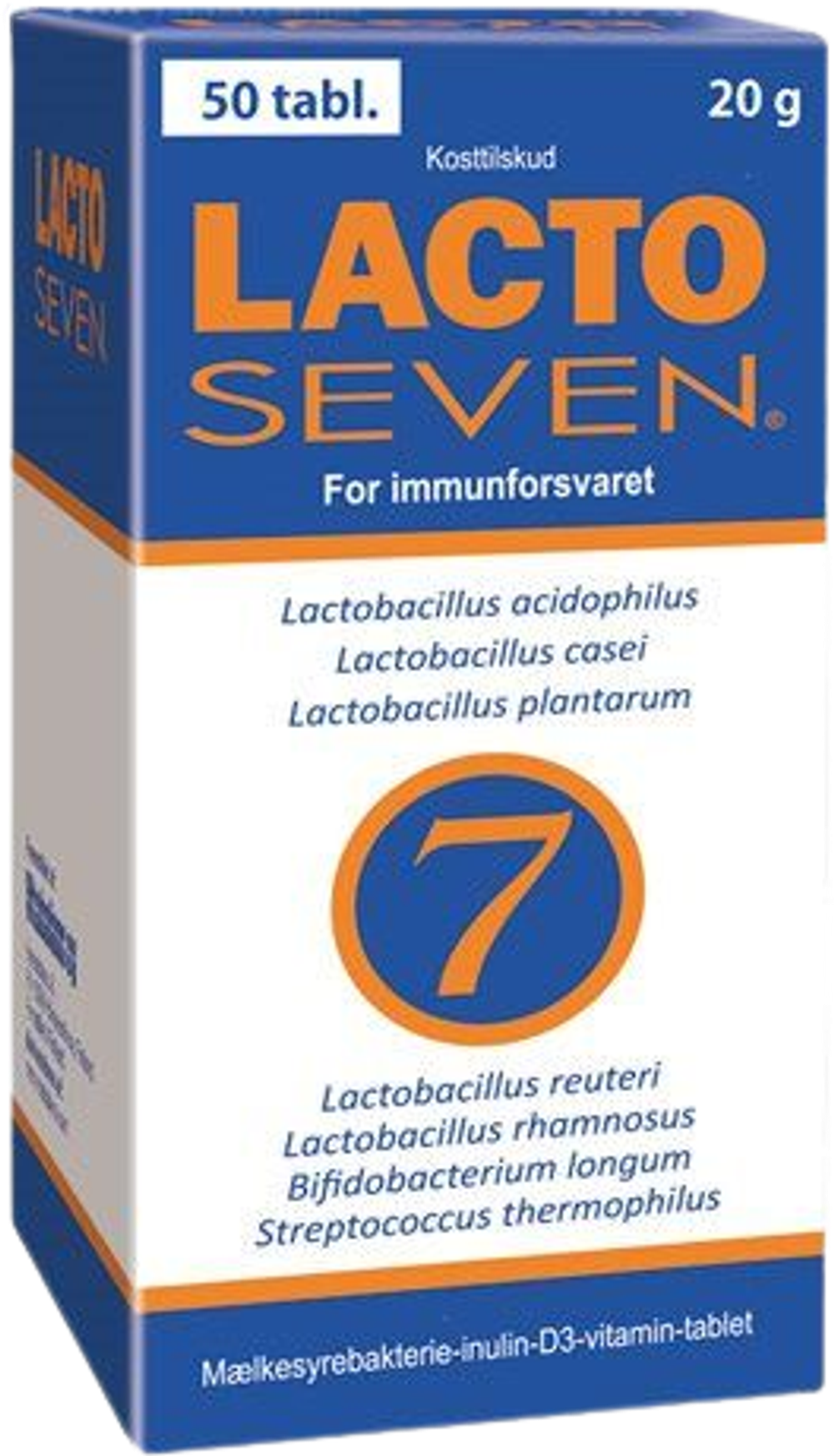 Tilbud på Lacto Seven (LactoSeven) fra Helsam til 126 kr.