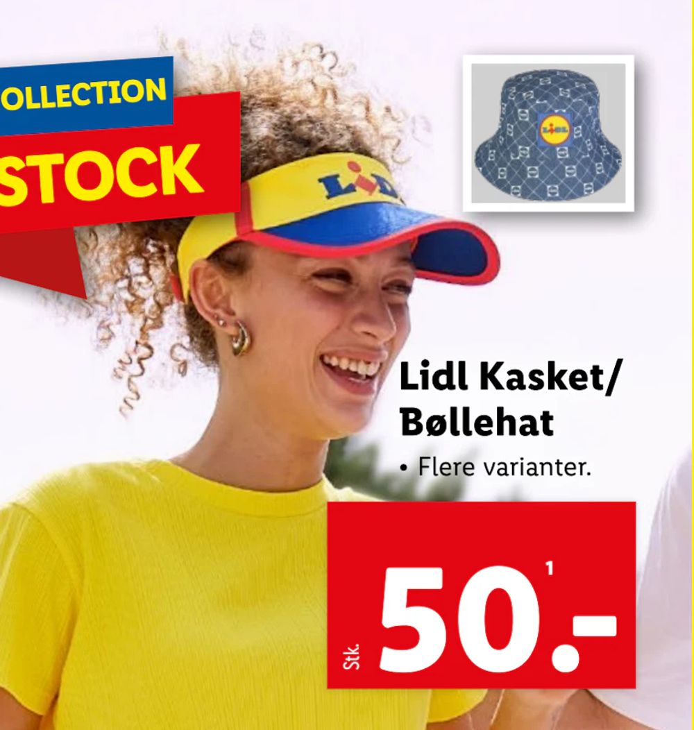 Tilbud på Lidl Kasket/ Bøllehat fra Lidl til 50 kr.