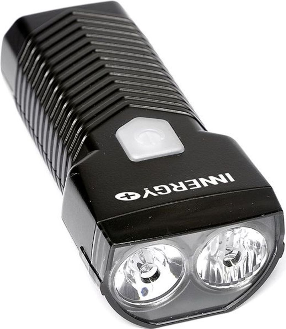 Tilbud på INNERGY+ Gemini USB forlygte - 1500 Lumen fra Fri BikeShop til 479 kr.