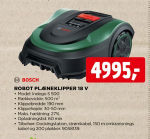 ROBOT PLÆNEKLIPPER 18 V