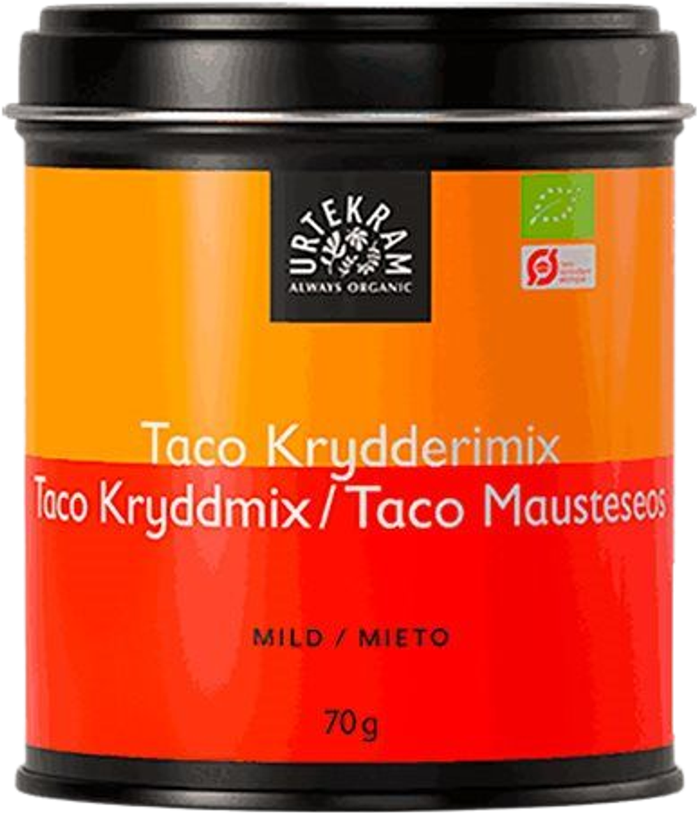 Tilbud på Taco spice mix Øko (Urtekram) fra Helsam til 30,95 kr.