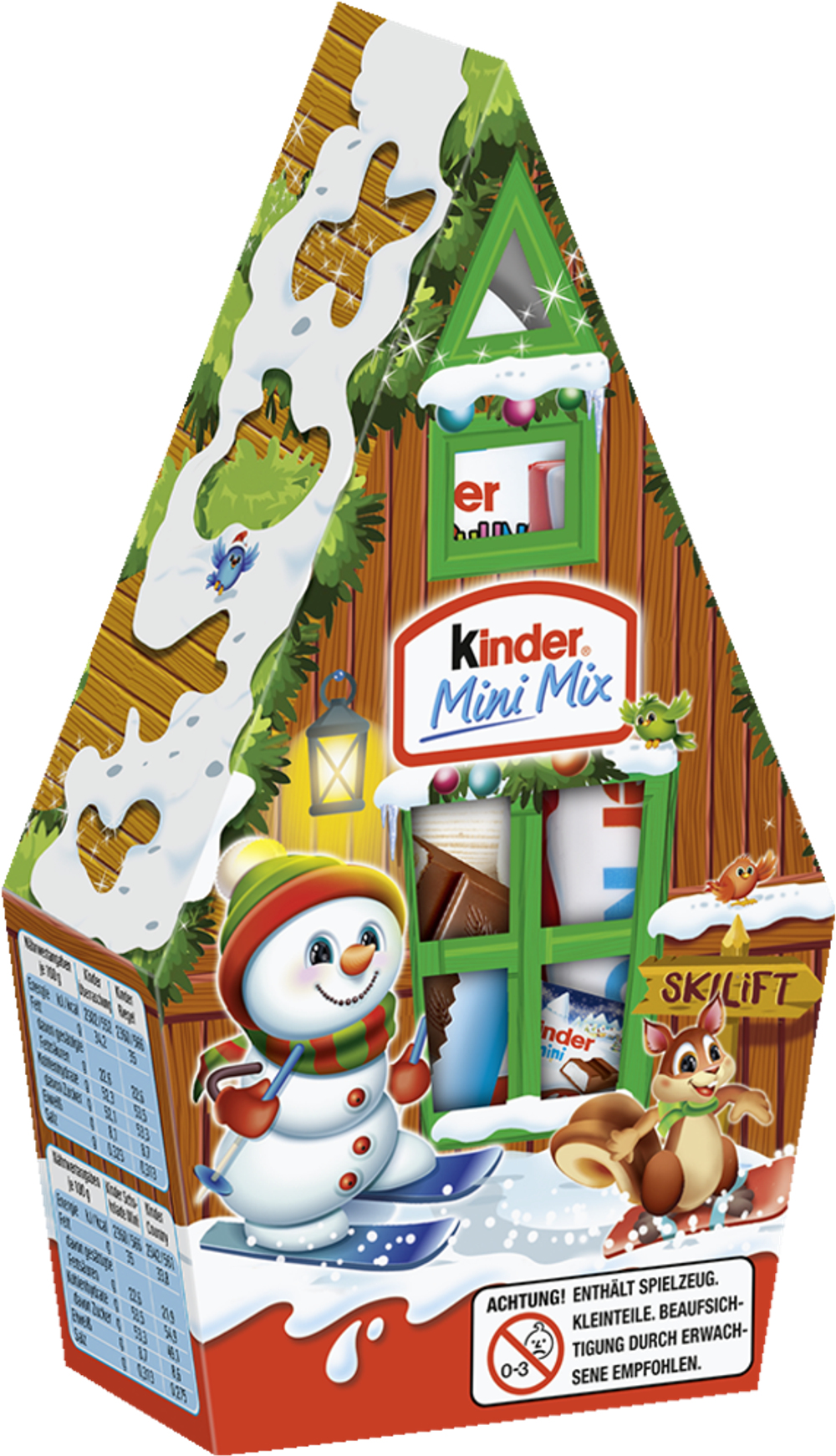 Tilbud på Ferrero Kinder Mini Mix Hus fra Fleggaard til 22,99 kr.