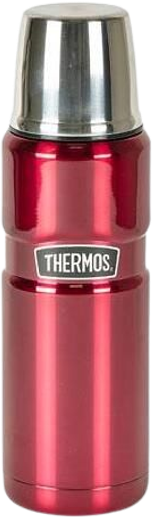 Stainless King Termoflaske 470 ml, Mørk Rød (Thermos)