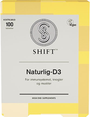 Naturlig D3 (SHIFT)