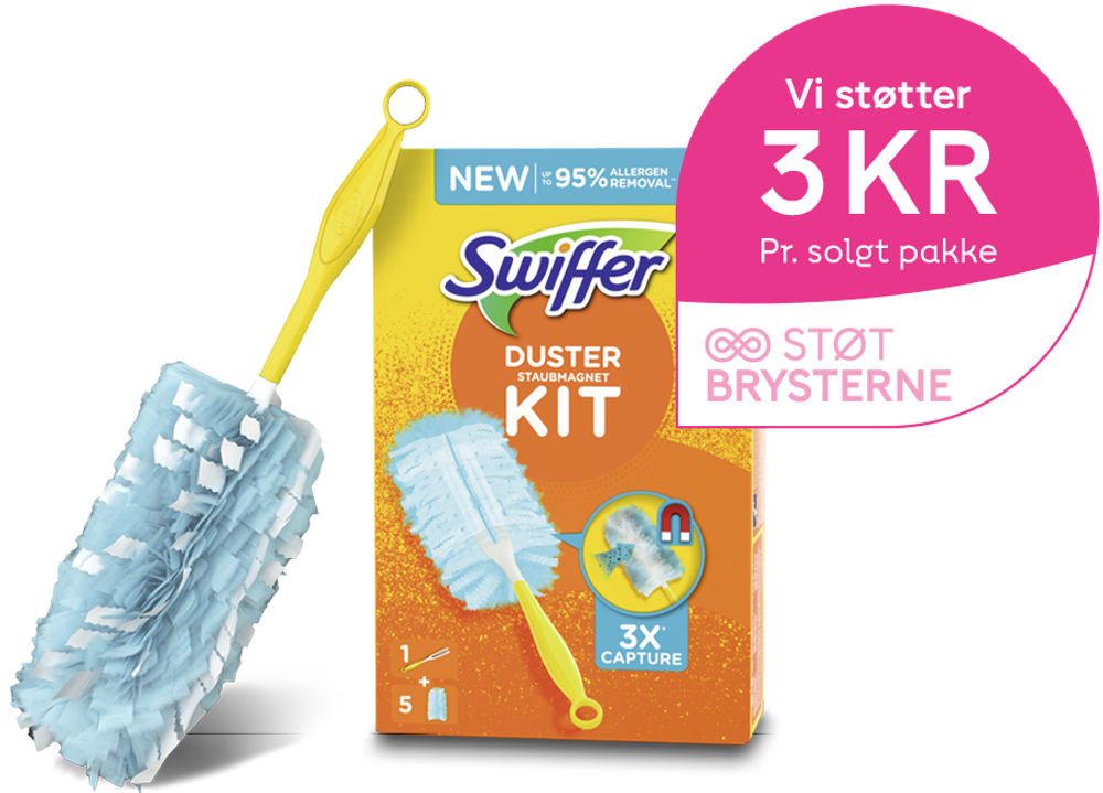 Tilbud på Swiffer fra Matas til 59,95 kr.