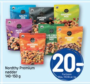 Nordthy Premium nødder 140-150 g