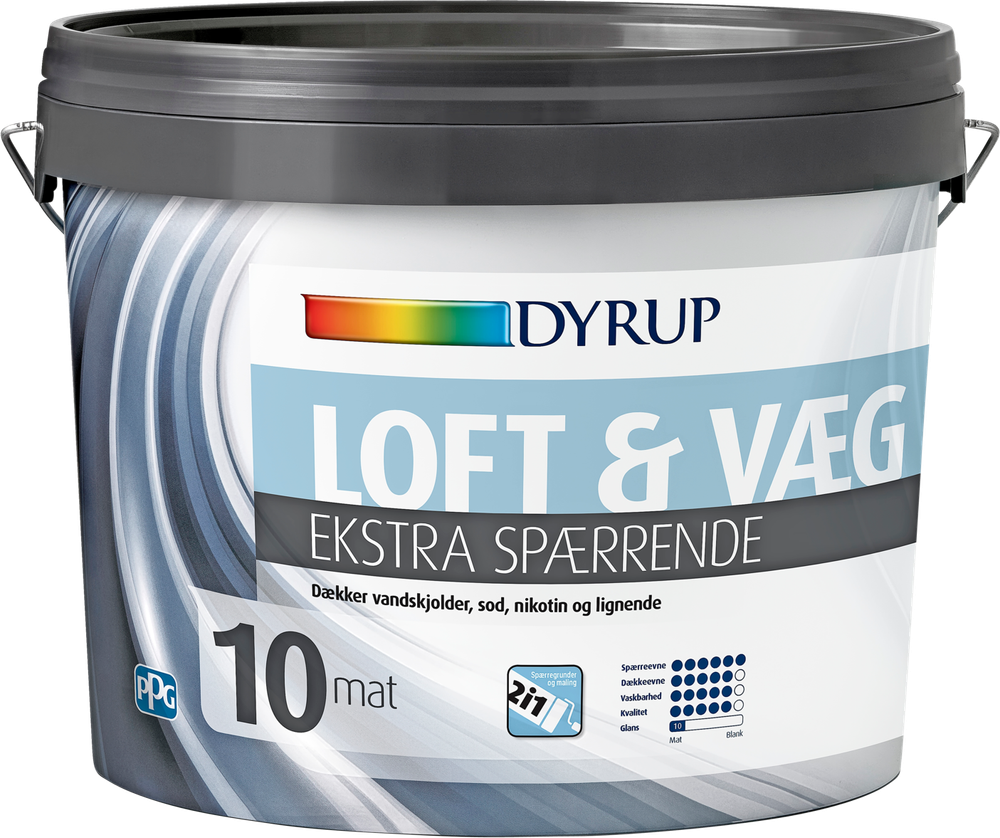 Tilbud på DYRUP LOFT & VÆG 10 MAT EKSTRA SPÆRRENDE (Dyrup) fra XL-BYG til 699 kr.