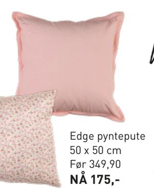 Edge pyntepute 50 x 50 cm