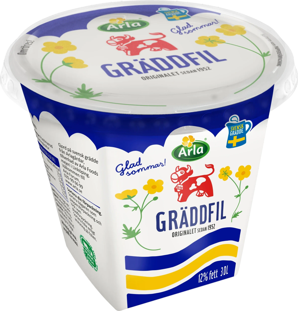 Erbjudanden på Gräddfil (Arla Ko) från ICA Kvantum för 9,95 kr