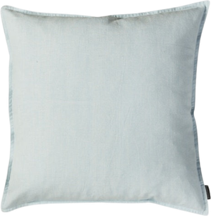 Stribet Pude i Chambray Blue (50x50cm) (Speedtsberg)