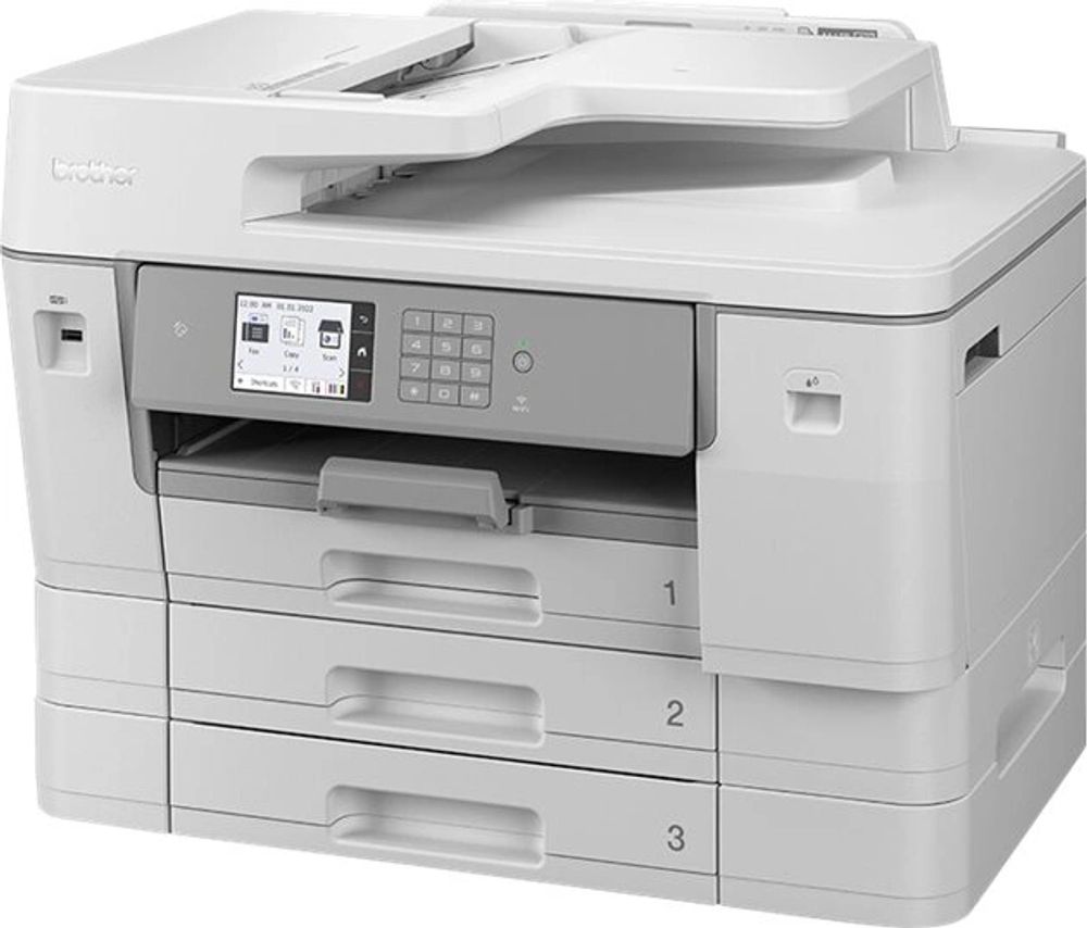 Tilbud på Brother MFC-J6957DW - trådløs alt-i-én farveinkjetprinter (A3) fra ComputerSalg til 4.631 kr.