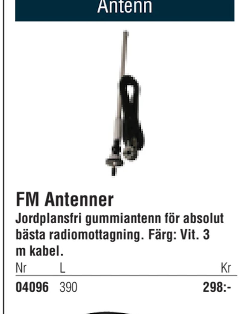 Erbjudanden på FM Antenner från Erlandsons Brygga för 298 kr