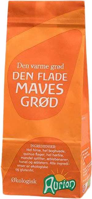 Den flade maves grød glutenfri Øko (Aurion)