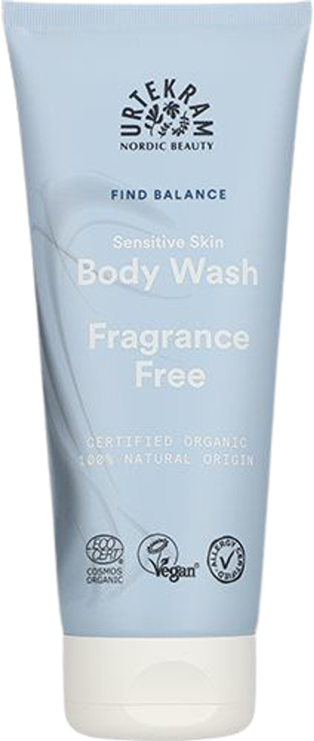 Tilbud på Body Wash Fragrance Free (Urtekram) fra Helsam til 56,95 kr.